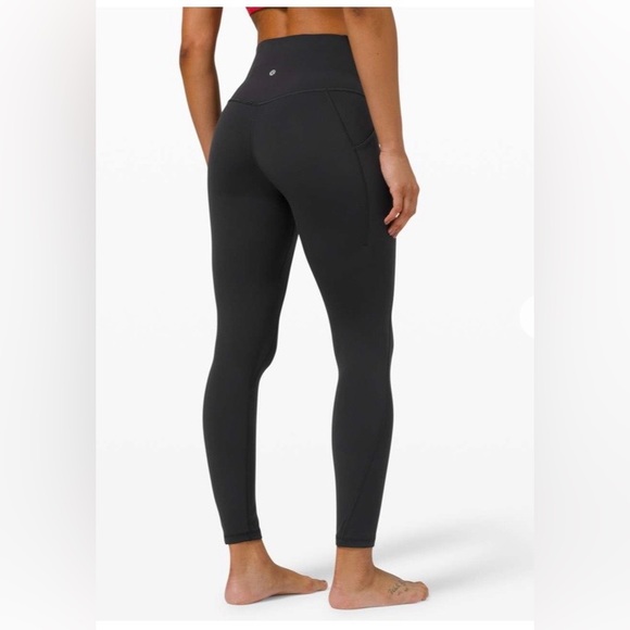 lululemon athletica Pants - Lululemon Align High Rise Pant with Pockets 25" black size 8